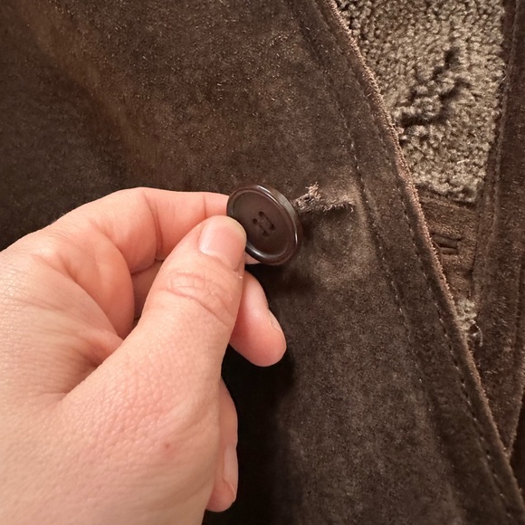 Pacific Trail Men's Brown Suede Leather Coat size XL - Picture 8 of 8